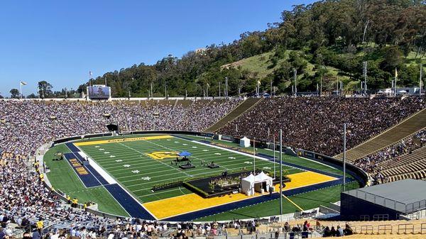 Looking at Tightwad Hill. Go Bears!