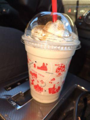 Pumpkin Carmelicious smoothie! VERY yummy.