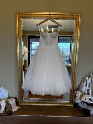 Starting bridal season with this romantic wedding dress