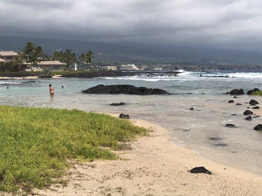 Beautiful day at Keiki Beach