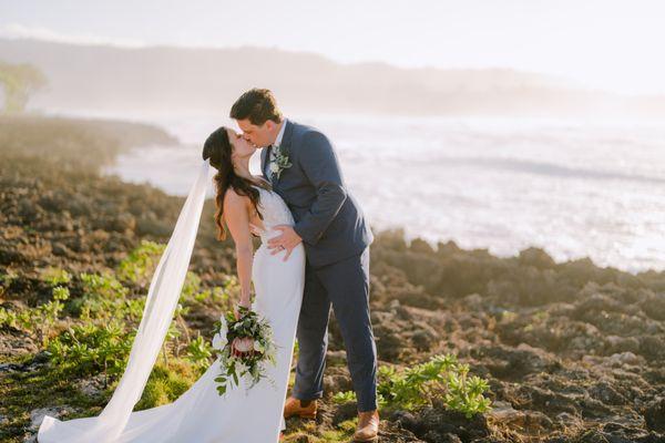 Bridal Hairstyling at Turtle Bay Resort