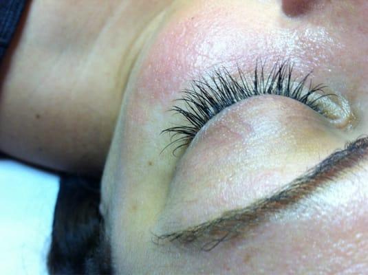 Full set of faux mink lashes