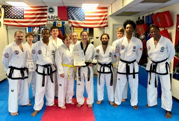 Team USA TKD Fitness Students