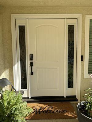 Front door install