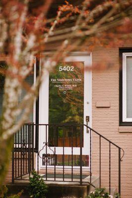 The Vasectomy Clinic front entrance.