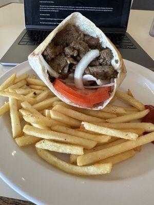 Black Sea Doner Sandwich doner = what I called gyro in my review.