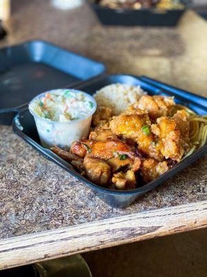 2 Meater Lunch Plate (Garlic Chicken and Teriyaki BBQ Chicken Lunch Plate)