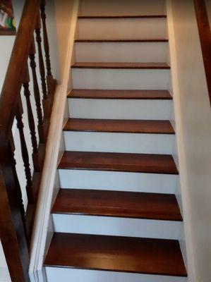 Flooring installation - stairs