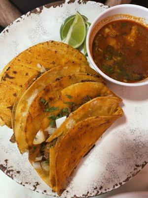 Birria tacos