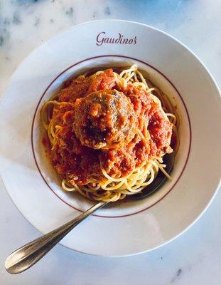 Pasta with veal & pork bolognese