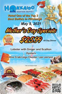 Mother's Day Specials 2021