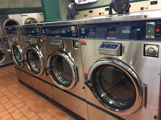 New high tech machines first rate classy establishment and affordable rates ask about full service drop off laundry cleaning