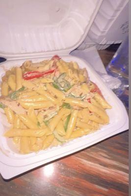 Kutty Pasta with Chicken