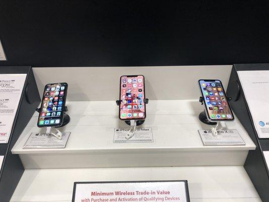 We have Apple iPhones available!