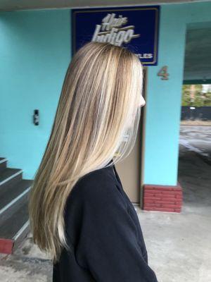 Balayage Color and Cut