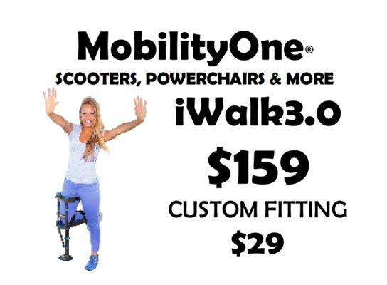 We are in iWalk3.0 dealer and certified fitting center