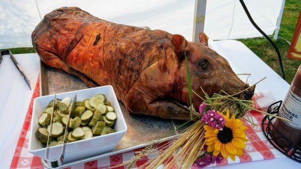 Whole hog catering!