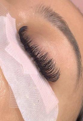 Volume lashes by Sophia