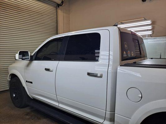 RAM 1500 window tint