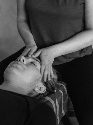 Dr. Toni Campbell helps patients through craniosacral, soft tissue, and chiropractic.