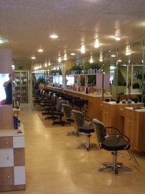 Inside of A Cut Above Salon