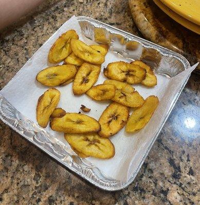 Fried plantains