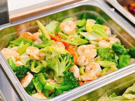 Stir Fried Shrimp with Veggies