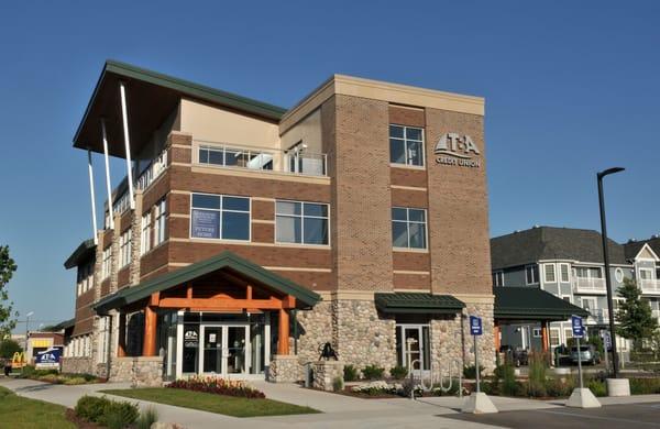 View of our Front Street Branch heading out of downtown Traverse City,