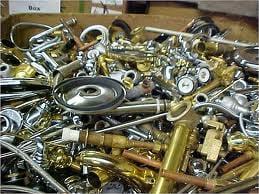 Brass- Red and Yellow, Breakage, plumbing fixtures, Etc.