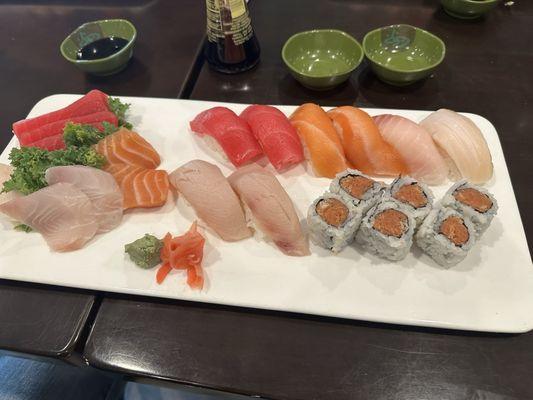 Sushi/Sashimi combo