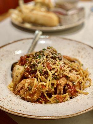 Spicy Shrimp Pasta