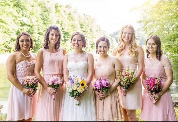 One of our amazing bridal parties!