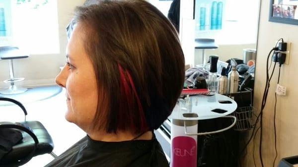 Splash of color. Extensions by Brian