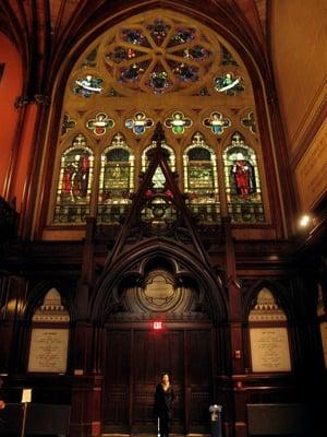 inside Memorial Hall