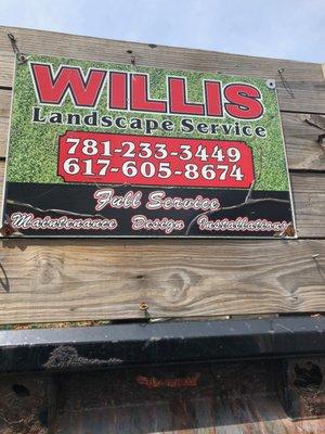 Willis Landescape Service