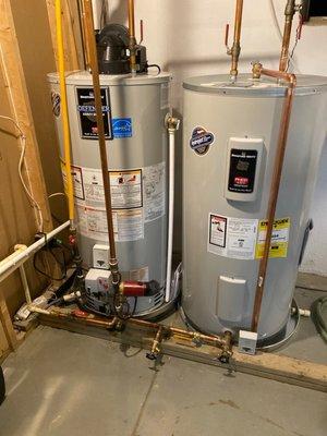 New water heaters