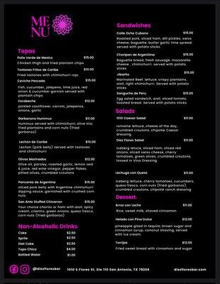 Food Menu