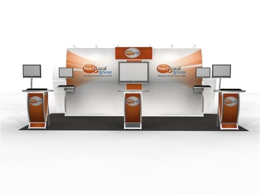 10x20 booth design