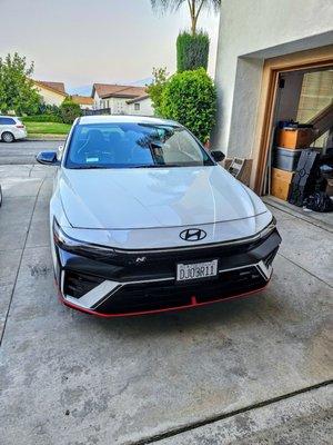 2024 Elantra N front view