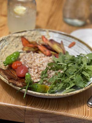 Farro Bowl ... so good and worth the trip!