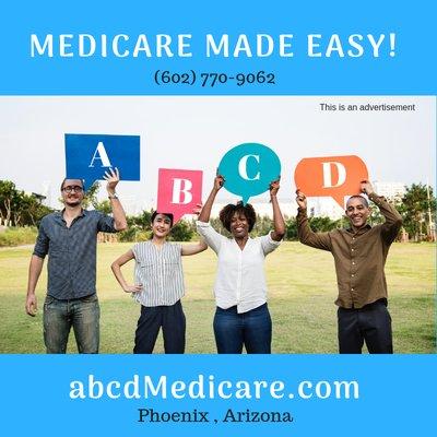 We make Medicare easy to understand.  Work with us, we work for you!