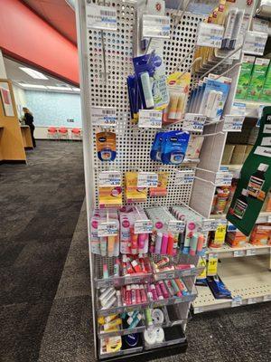 Lip care end display