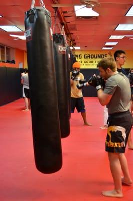 Muay Thai Kickboxing Class at Training Grounds