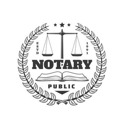 State of Oregon commissioned notary