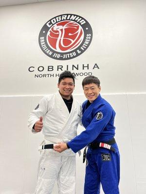 Never too late to start.  Received my first Stripe from Professor Enzo.