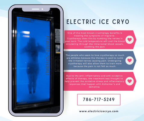 Whole body cryotherapy with Electric Ice Cryo Miami Florida South