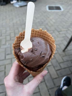 Chocolate (in a cone!)