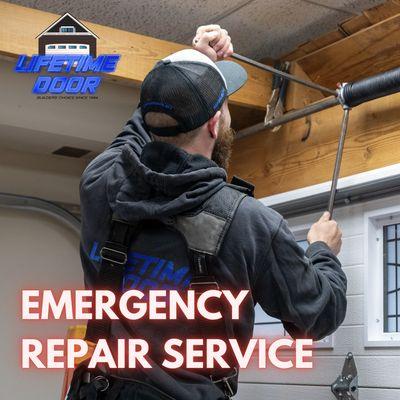 We offer emergency repair service 24/7