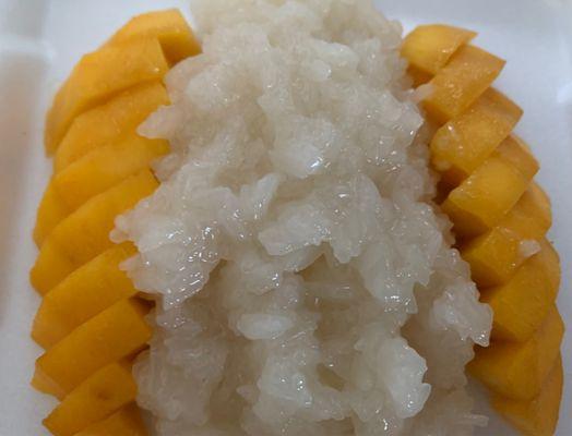 MANGO and  STICKY RICE desert