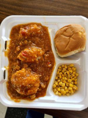 Crawfish Etouffee over Rice